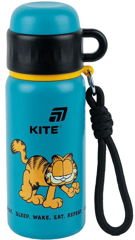 Термос метал. 0,5л "Kite" Garfield №GF25-1229 — купити | Канцелярський Сад