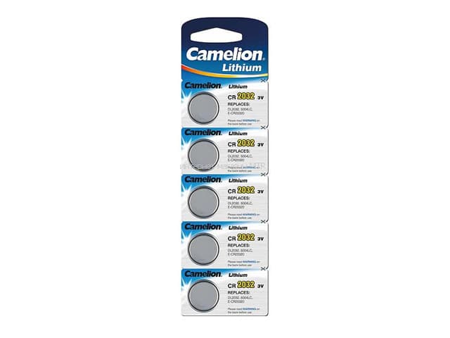 Батарейка Camelion CR2032/5bl 3V — купити | Канцелярський Сад