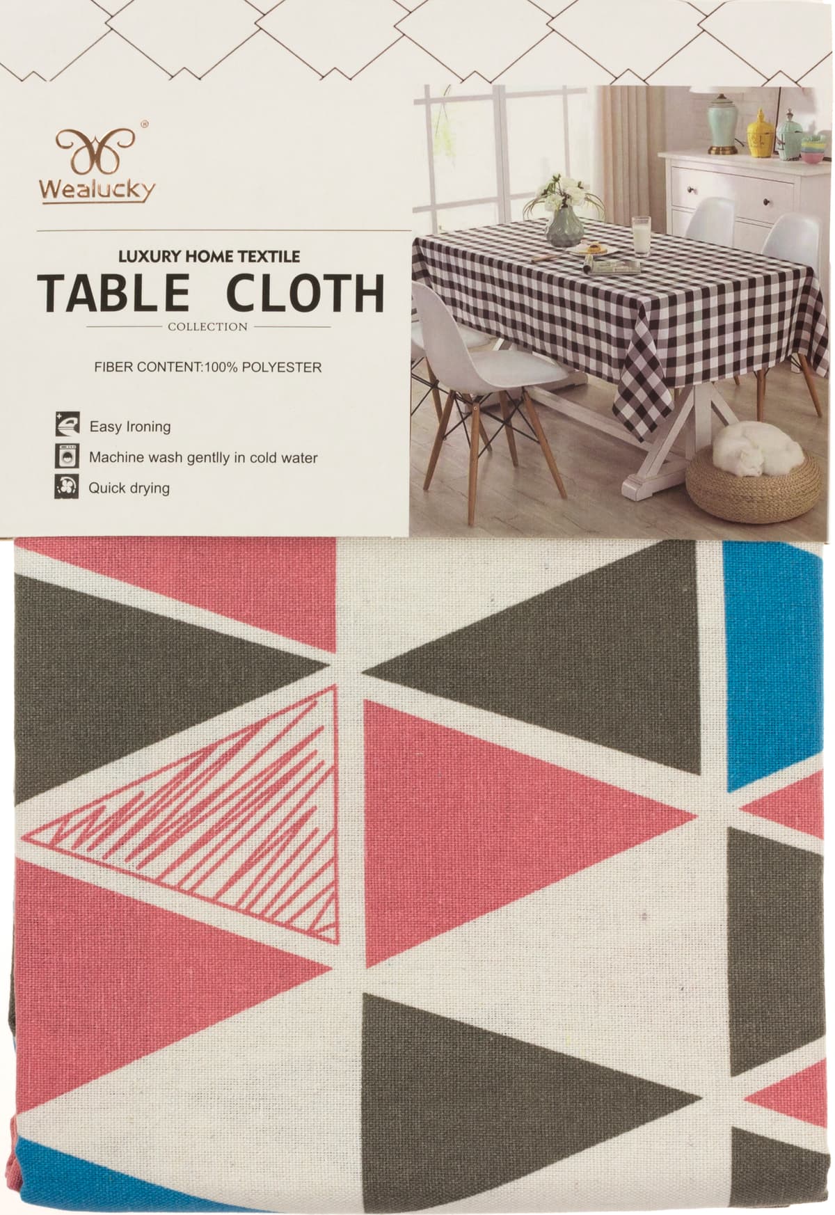 Скатертина "THE TEXTILE" Geometry 150х180см №9257/171 — купити | Канцелярський Сад