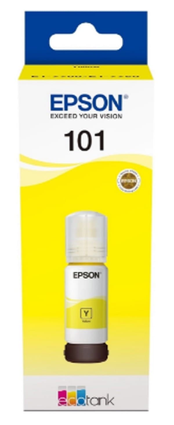 Чорнило Epson 101/L4150/4160/6160 70мл yellow №C13T03V44A — купити | Канцелярський Сад