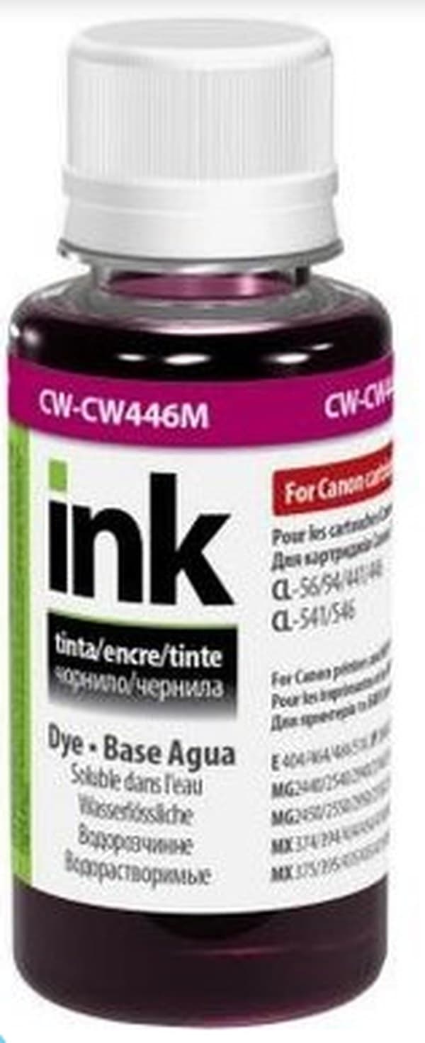 Чорнило ColorWay Canon CL-446 100мл Magenta CW446C — купити | Канцелярський Сад