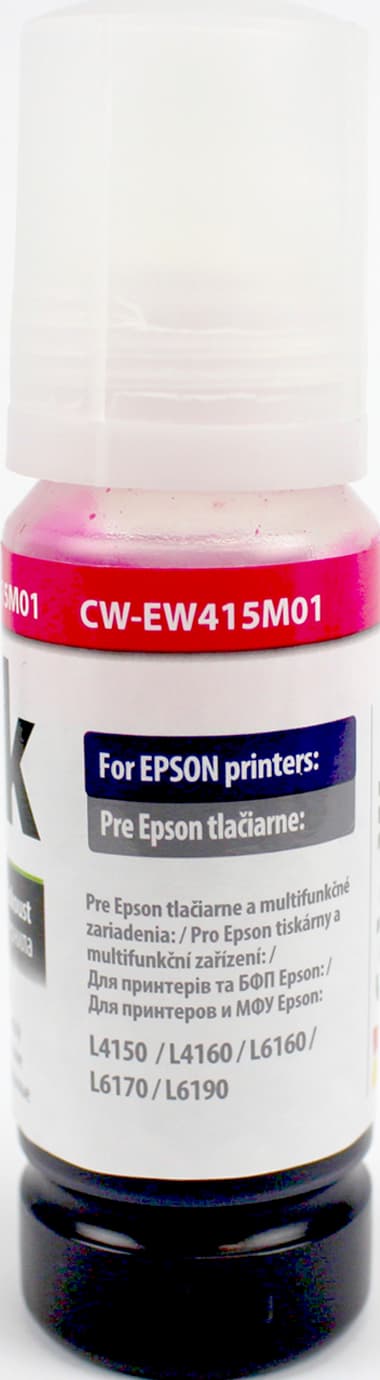 Чорнило ColorWay Epson L-4150/4160/6160/6170 70мл magenta — фото 3