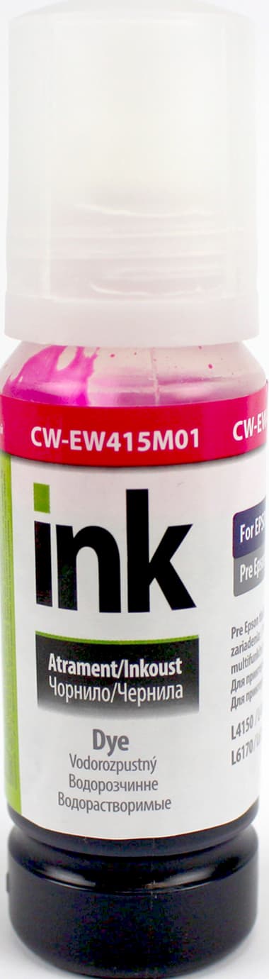 Чорнило ColorWay Epson L-4150/4160/6160/6170 70мл magenta — фото 4