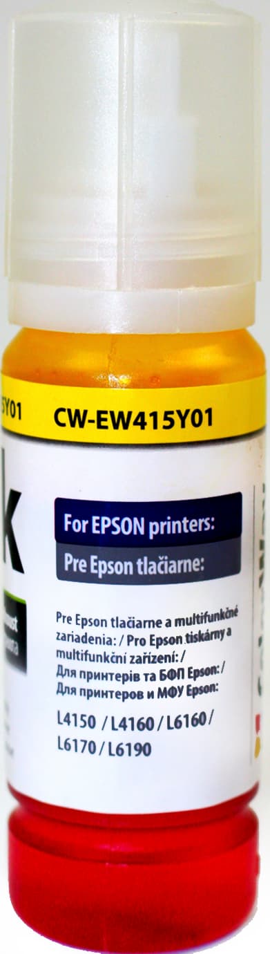Чорнило ColorWay Epson L-4150/4160/6160/6170 70мл yellow — фото 4