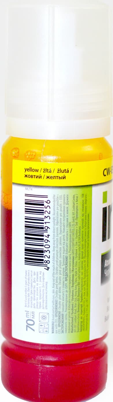 Чорнило ColorWay Epson L-4150/4160/6160/6170 70мл yellow — фото 6