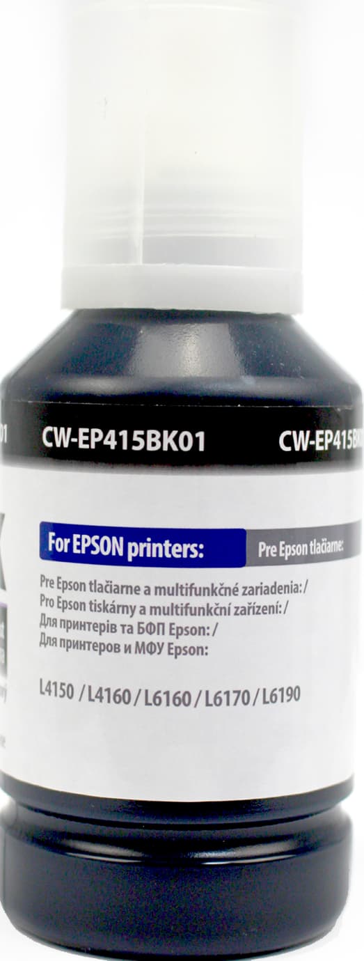 Чорнило ColorWay Epson L-4150/4160/6160/6170 127мл black pigm. EP415Bk — фото 3