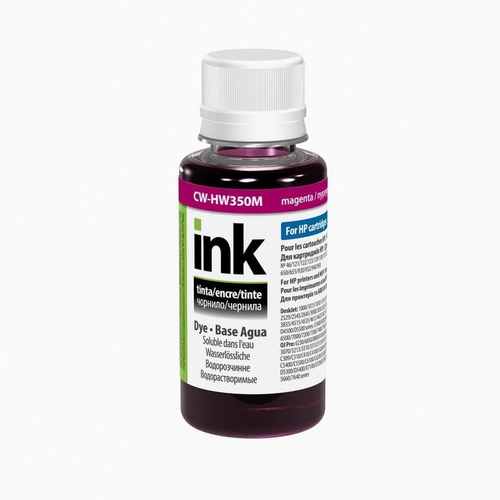 Чорнило ColorWay HP 134/135/HW350M 100мл magenta — купити | Канцелярський Сад