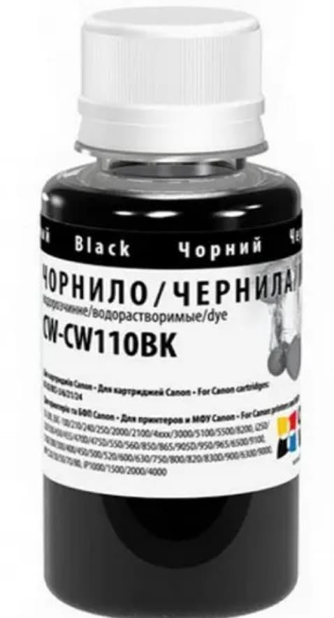 Чорнило ColorWay Canon Universal CW110BK01 100мл black — купити | Канцелярський Сад