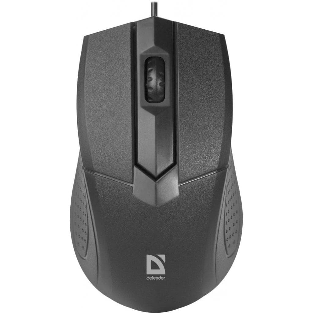 Мишка Defender Optimum MB-270 USB black №52270 — купити | Канцелярський Сад