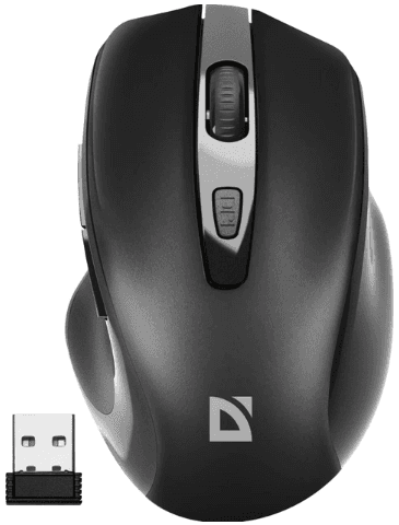 Мишка BT Defender Prime MB-053 "(1600dpi) black 6 кнопок — купити | Канцелярський Сад