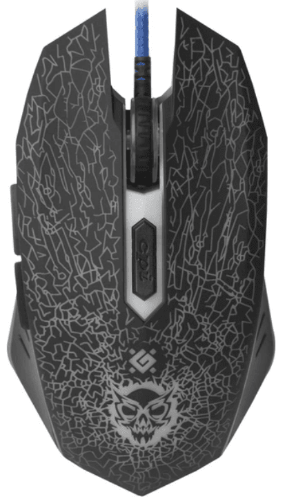 Мишка ігрова Defender Shock GM-110L+килимок №52110 — купити | Канцелярський Сад