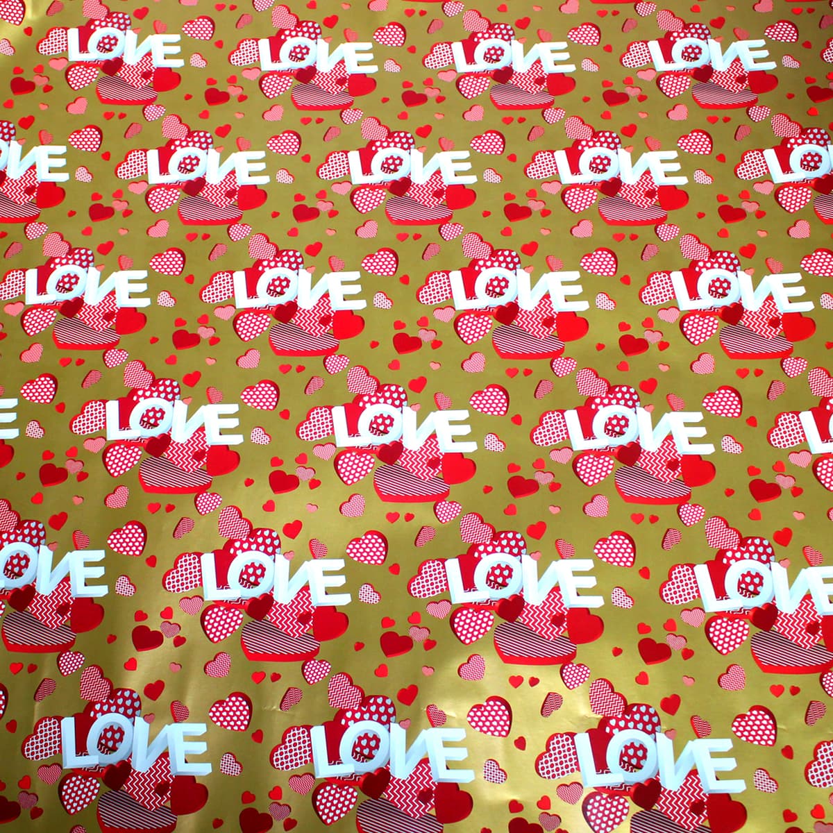 Папір пакувальний 70х100см Love №153/Фоліо — фото 3