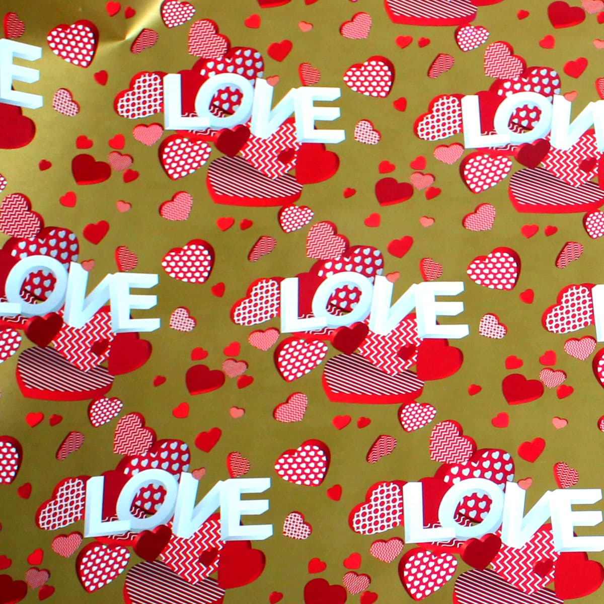 Папір пакувальний 70х100см Love №153/Фоліо — фото 4