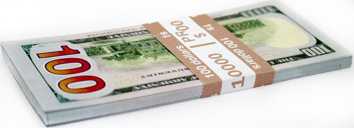 Сувенірні гроші "100$"(80шт) — фото 3