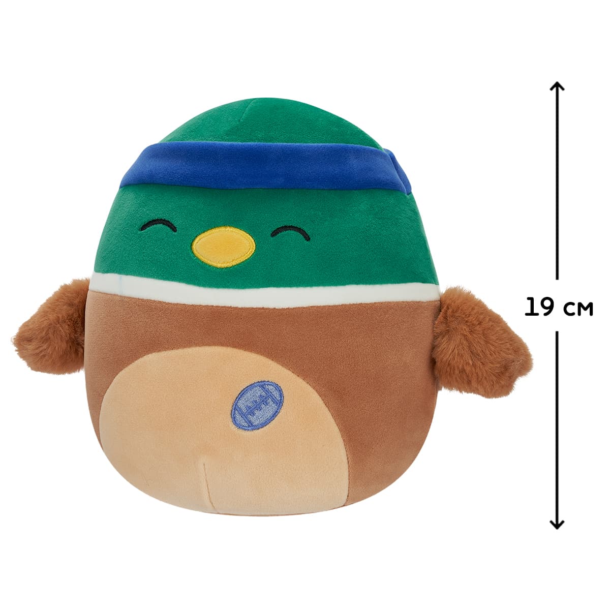 М'яка ігр. "SQUISHMALLOWS – Качка Ейвері" 19см №SQCR04124/КіддіСвіт — фото 3
