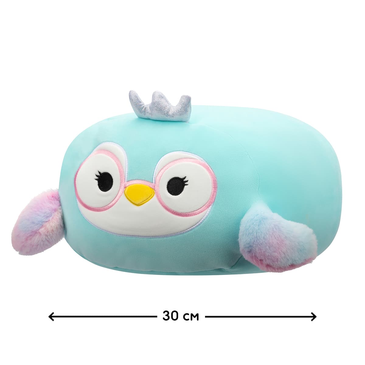 М'яка ігр. "SQUISHMALLOWS – Пінгвін Райна" 30см №SQCR06556/КіддіСвіт — фото 3