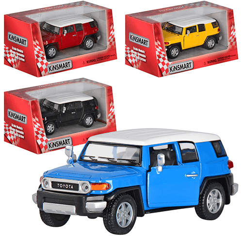 Машина метал. "Kinsmart" Toyota FJ Cruiser,в кор-ці,16х8,5х7,5см №KT5343W — купити | Канцелярський Сад