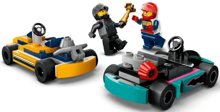 Конструктор "LEGO" City Картинг і гонщики №60400 — фото 4
