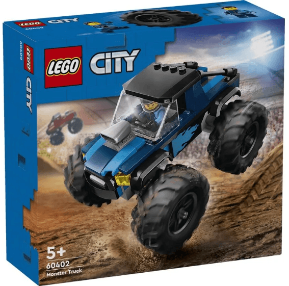 Конструктор "LEGO" City Синя вантажівка-монстр №60402 — купити | Канцелярський Сад