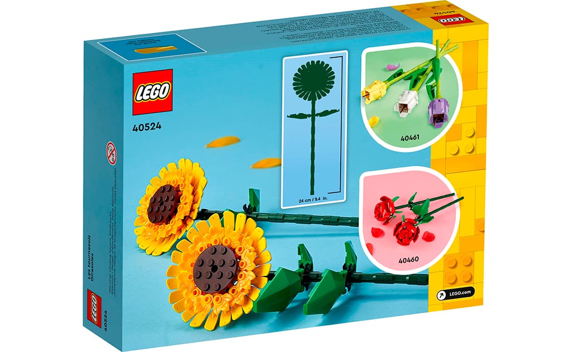 Конструктор "LEGO" Icons Соняшники №40524 — фото 4