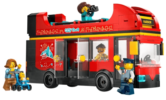 Конструктор "LEGO" City Червоний двоповерховий екскурсійний автобус №60407 — фото 3