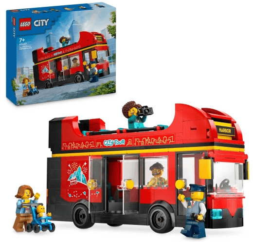 Конструктор "LEGO" City Червоний двоповерховий екскурсійний автобус №60407 — фото 4
