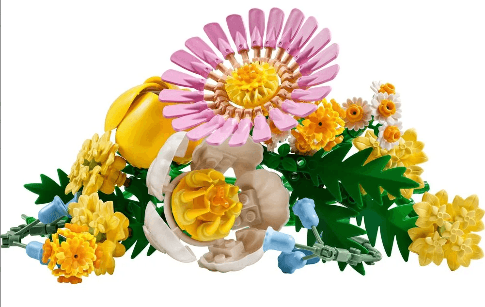 Конструктор "LEGO" Botanicals Мініатюрний сонячний букет №10347 — фото 3