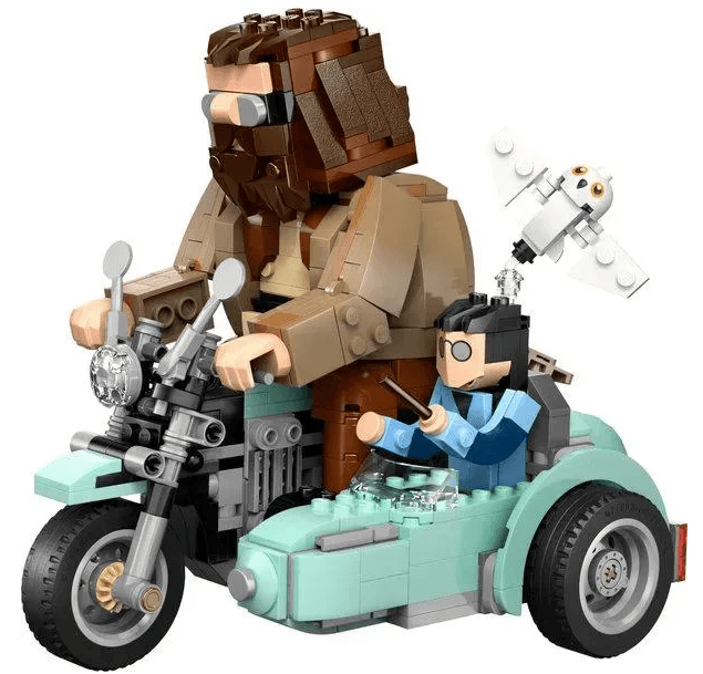 Конструктор "LEGO" Harry Potter Поїздка Геґріда й Гаррі на мотоциклі №76443 — фото 3