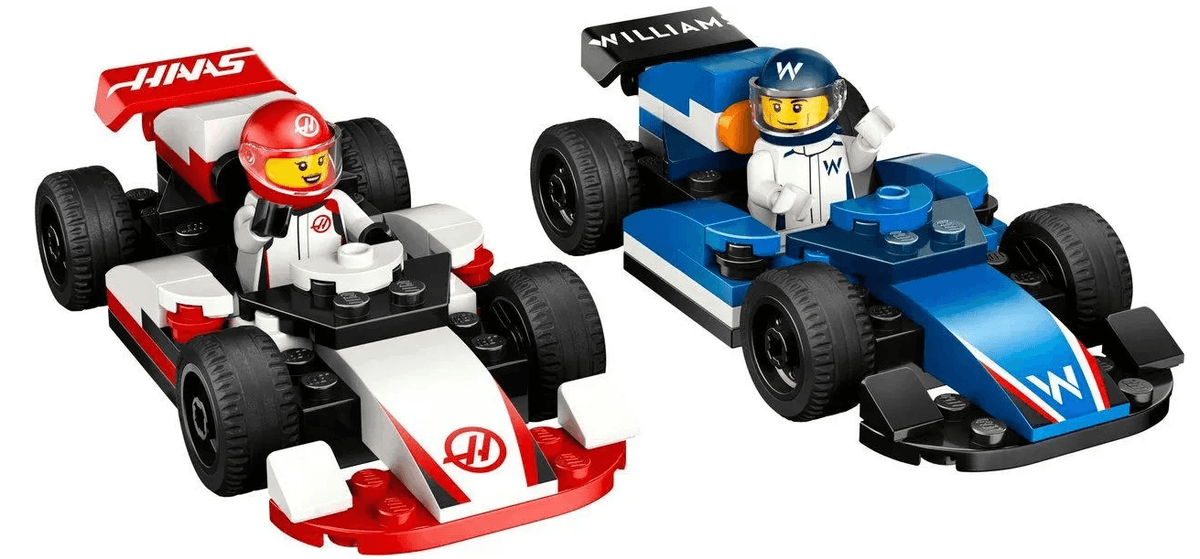 Конструктор "LEGO" City Автомобілі для перегонів F1®командWilliamsRacing та Haas F1®№60464 — фото 3