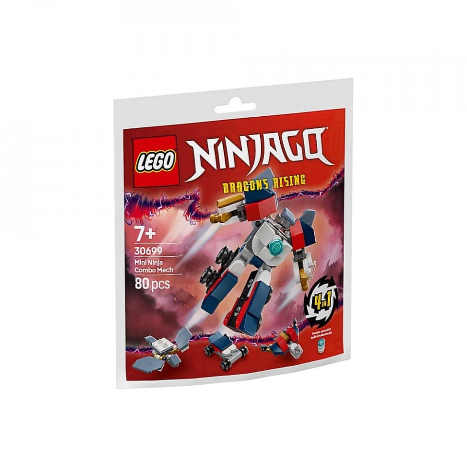 Конструктор "LEGO" Ninjago Мінініндзя комбо робот №30699 — купити | Канцелярський Сад