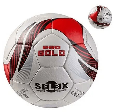 М'яч футбольний Pro Gold Selex черв. №RX-PGR — купити | Канцелярський Сад