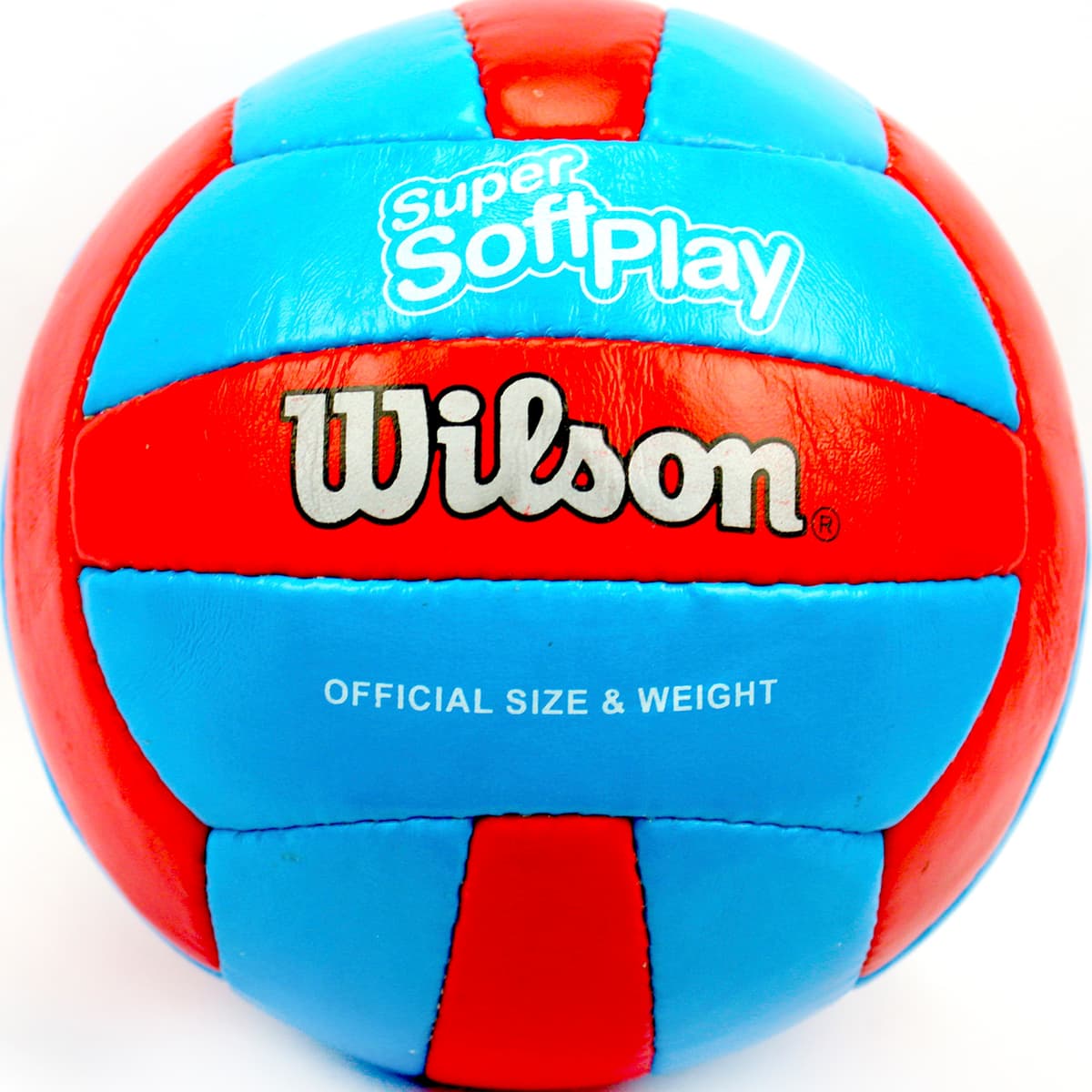 М'яч волейбол. "Wilson" червоно-блакитний — купити | Канцелярський Сад