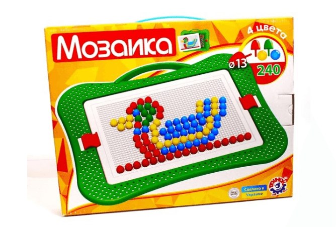 Мозаїка-5 "Технокомп",240дет. №3374 — купити | Канцелярський Сад