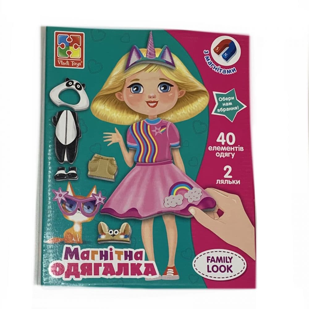Гра на магнітах "Family look" №VT3702-21 — купити | Канцелярський Сад