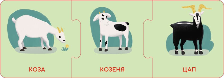 Гра "Кенгуру. Логічні ланцюжки. Малюки тварини та їхні родини"/Ранок — фото 3