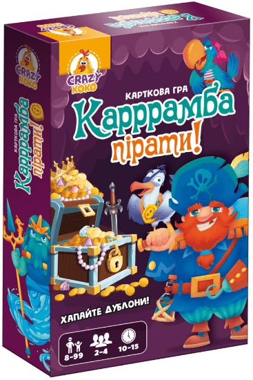 Гра наст. "Карррамба пірати!" №VT8077-07 — купити | Канцелярський Сад