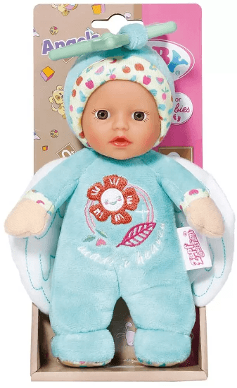 Лялька "Baby Born" "For babies" - Блакитне янголятко" 18см №832295-1/КіддіСвіт — купити | Канцелярський Сад