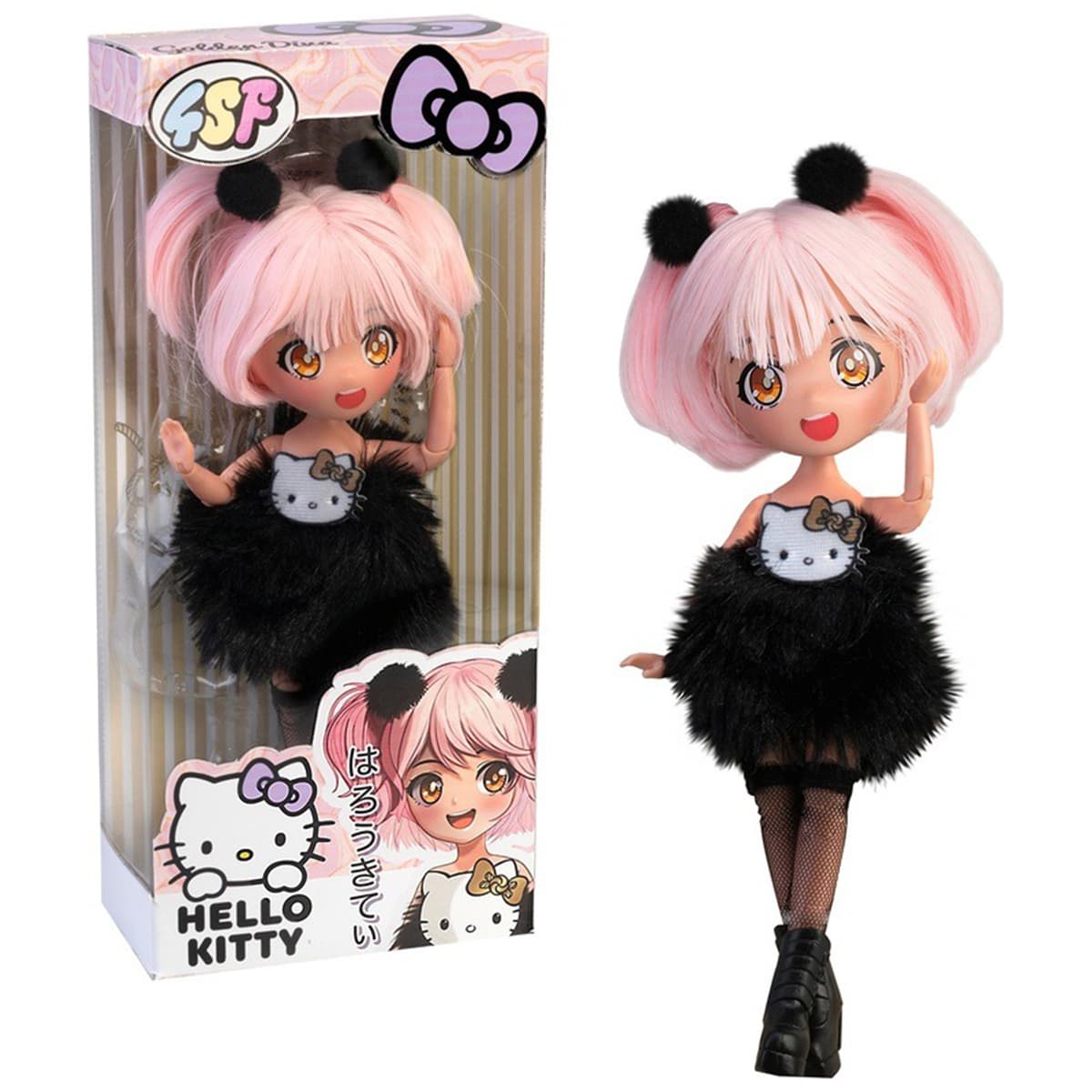 Лялька "4SF Manga Dolls" серії "Hello Kitty" Золота Діва №HKTF0200/КіддіСвіт — купити | Канцелярський Сад