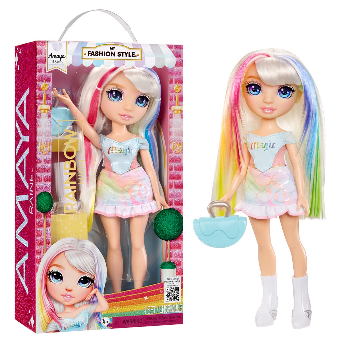 Лялька "Rainbow High - серії "My Fashion Style" Амая №547532/КіддіСвіт — купити | Канцелярський Сад