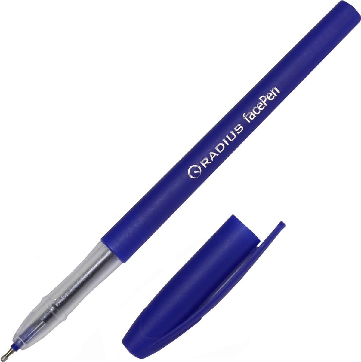 Ручка кульк. "Radius" №7890 Face pen 0,7мм синя,картон. уп. — фото 3