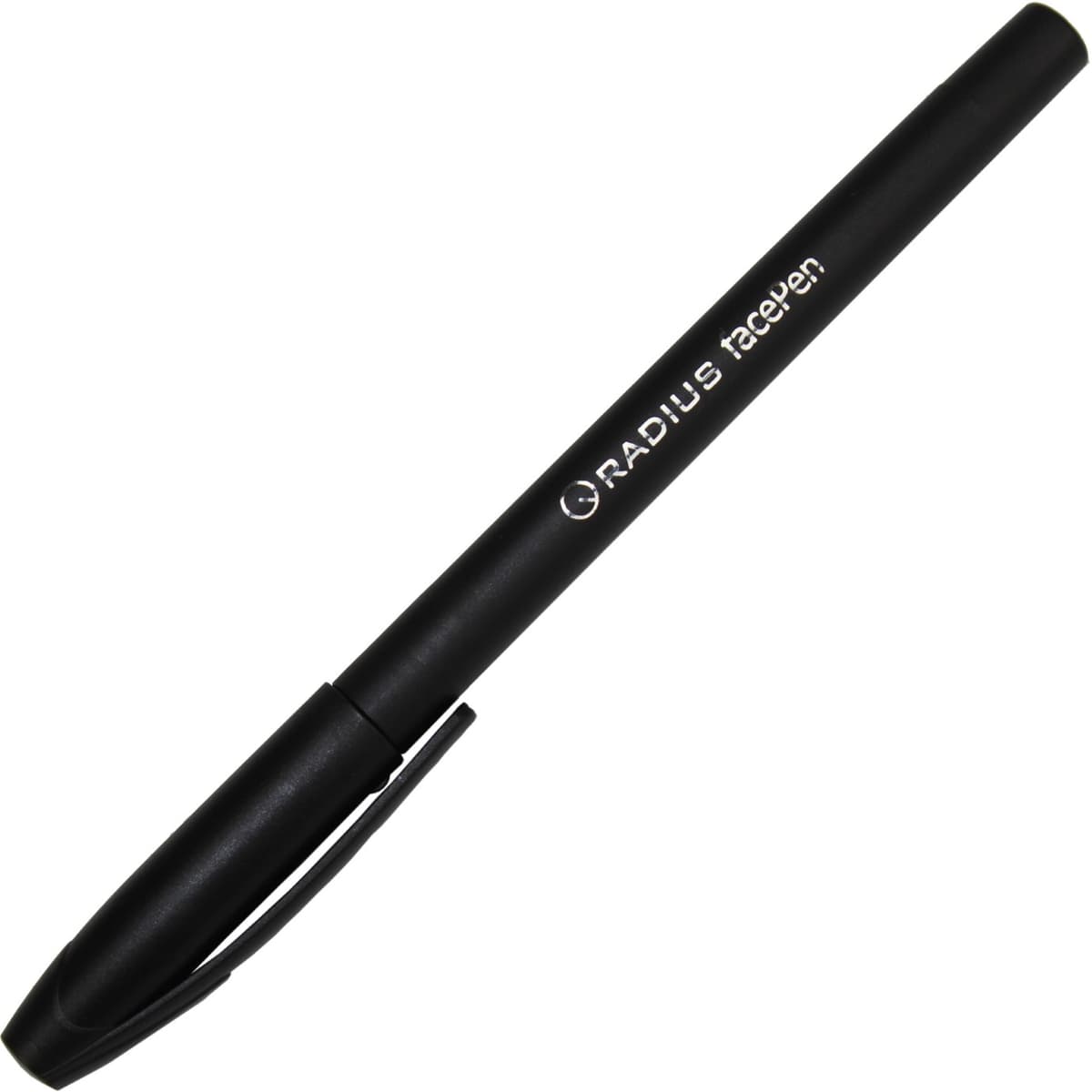 Ручка кульк. "Radius" №7890 Face pen 0,7мм чорна,картон. уп. — купити | Канцелярський Сад