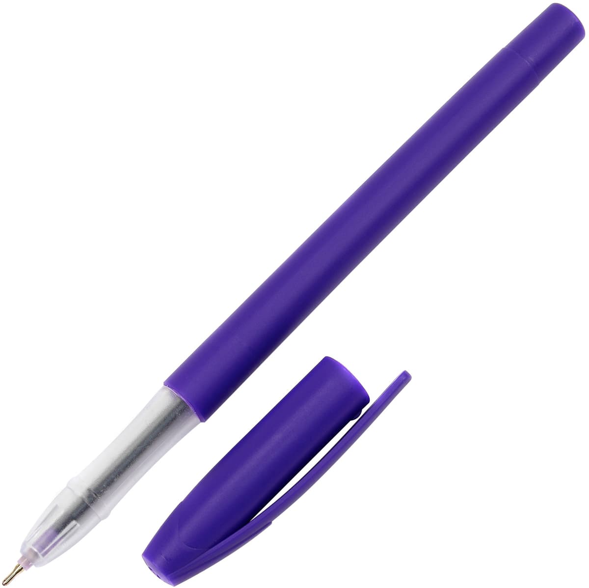 Ручка кульк. "Radius" №7890 Face pen 0,7мм фіолет. картон.уп. — фото 3