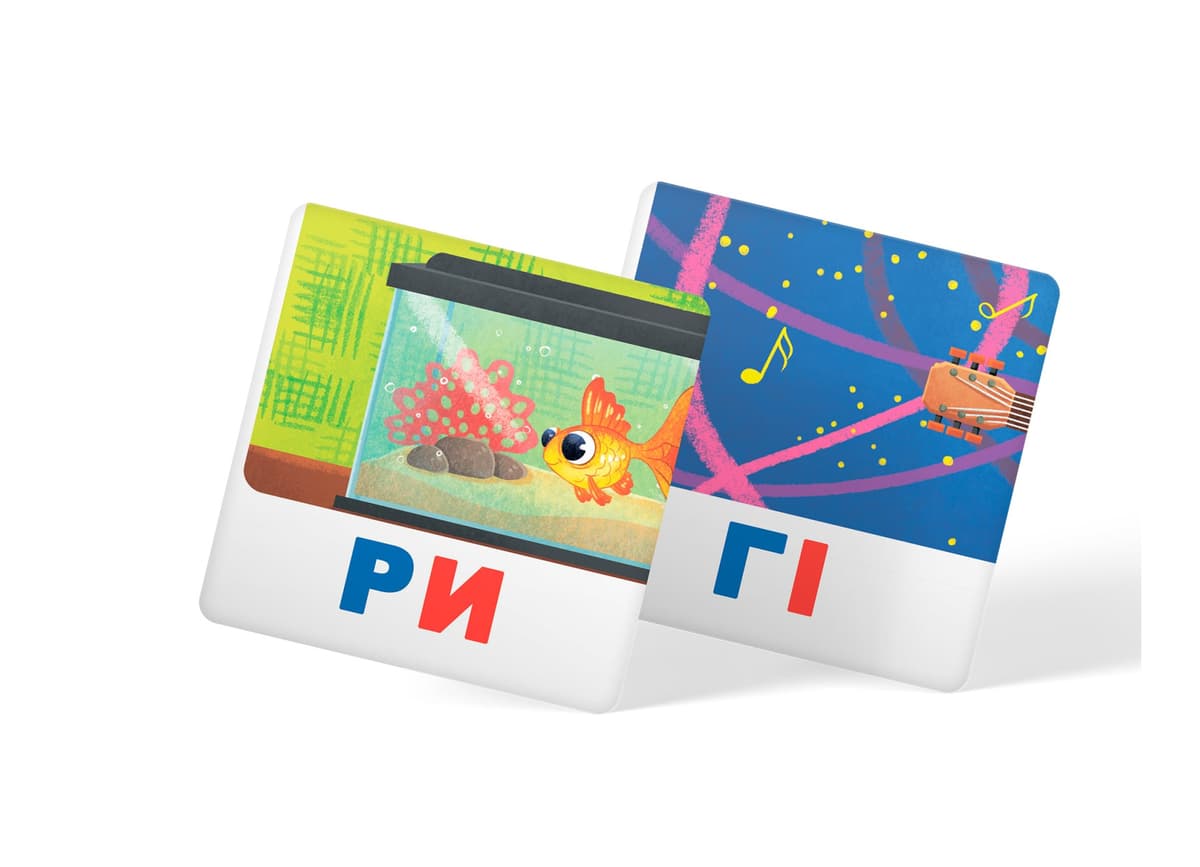Розумні картки В7 "Розумні картки.Читаємо по складах" 30 карток №5621/Кристал Бук — фото 5