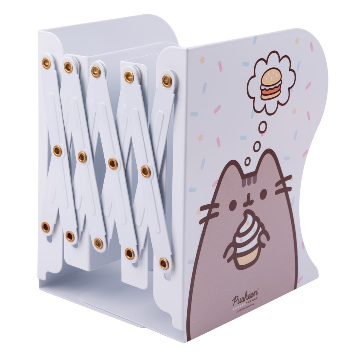 Підставка для книг "Yes" "Pusheen" №470473 розсувна, метал — фото 3