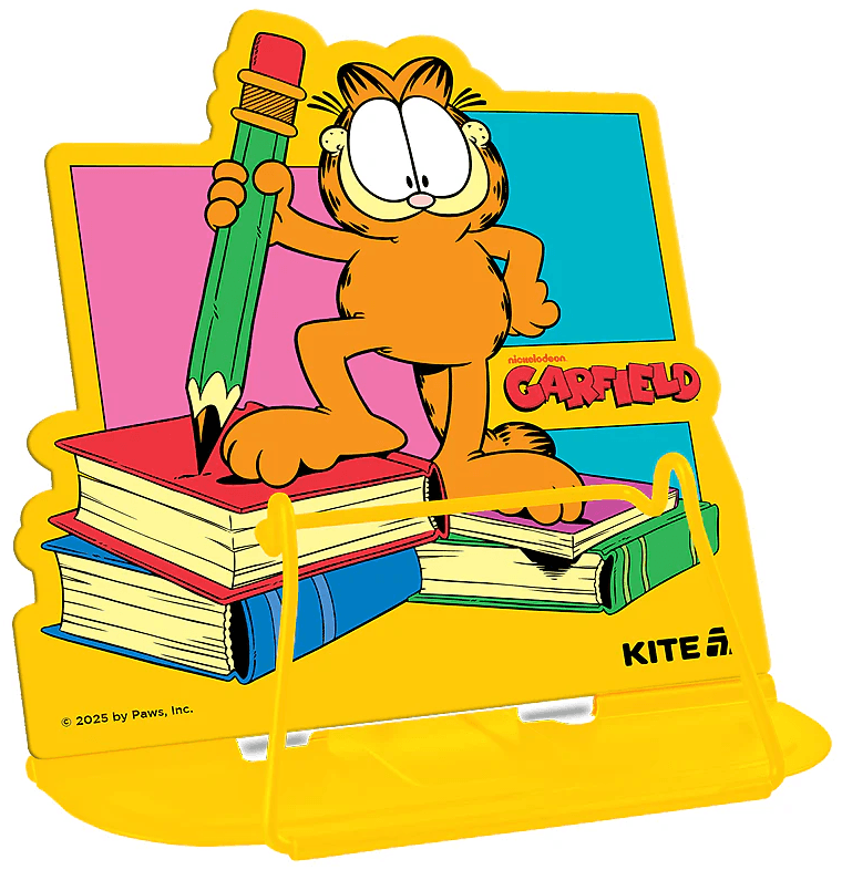 Підставка для книг "Kite" "Garfield" №GF25-392 метал. — купити | Канцелярський Сад