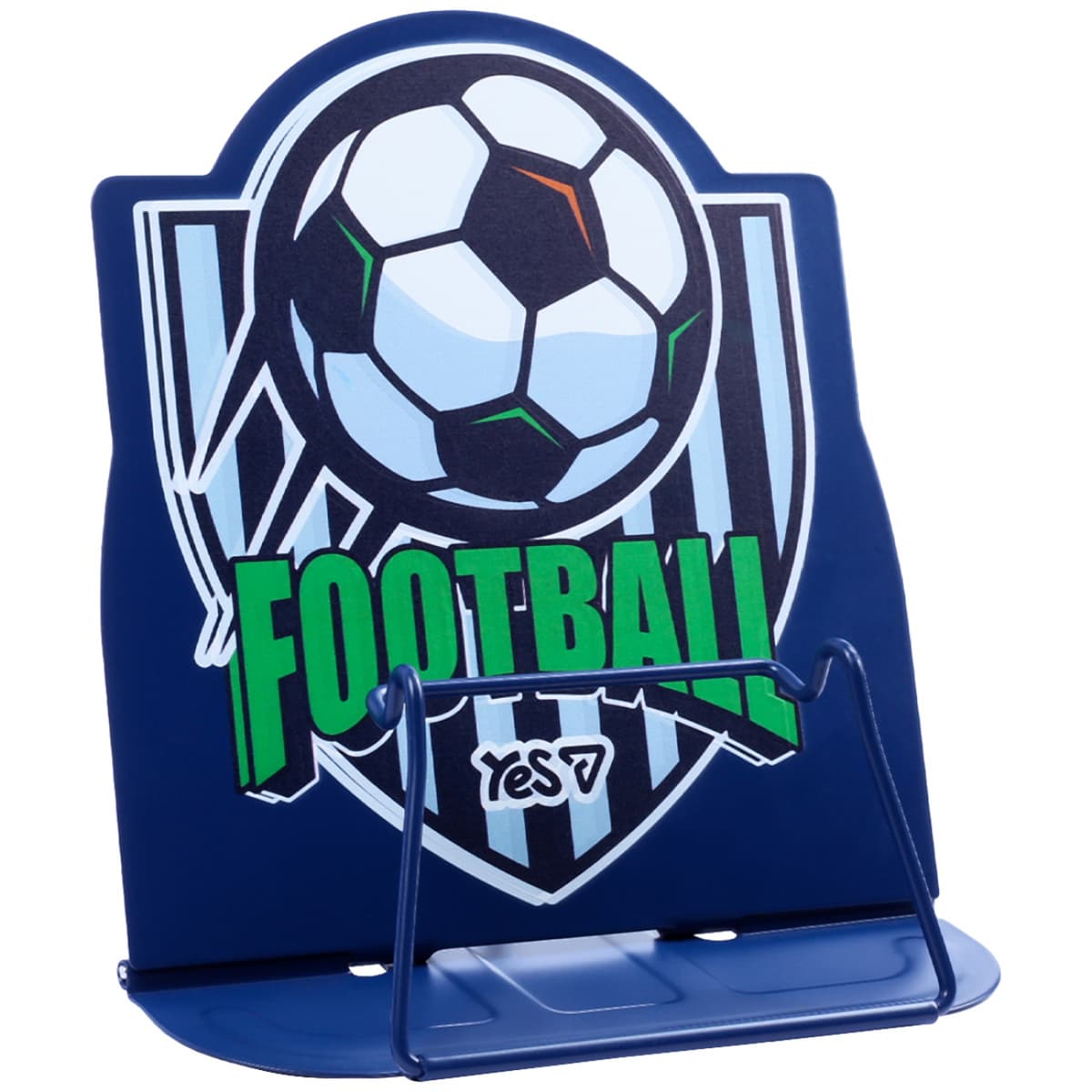 Підставка для книг "Yes" "Football" №470543 метал.,фігурна — фото товару | Канцелярський Сад