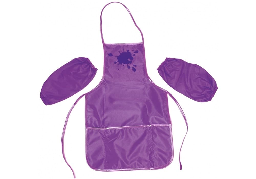 Фартух для творч. та нарукавники "Economix","CoolForSchool" №E61490-12/CF61490-12 фіолет. — купити | Канцелярський Сад