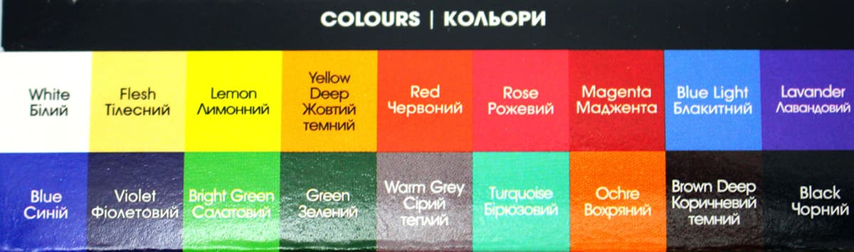 Набір акрил. фарб "Arteo" ColorCat 18х10мл матовий №322112009 — фото 3