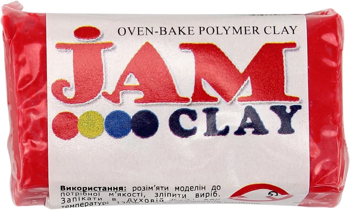Глина полімер. "Jam Clay" Клюква 20гр №5018402/340402 — фото 3