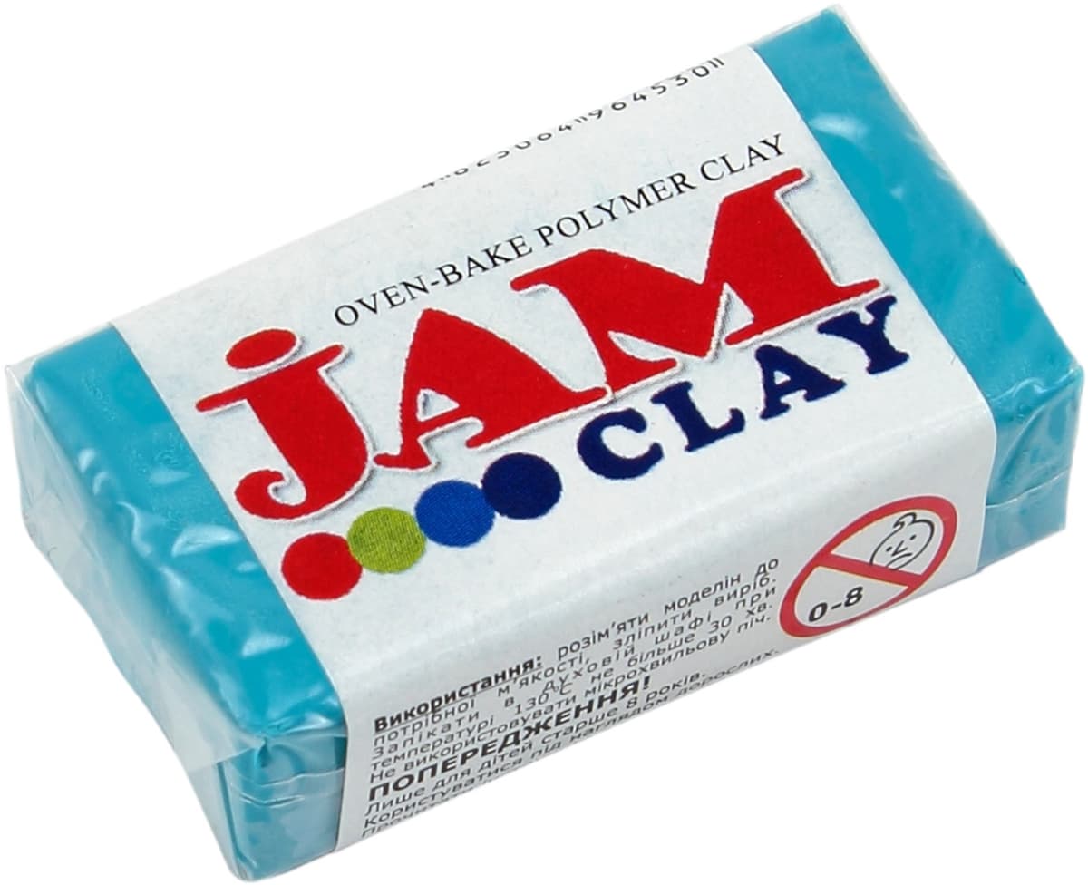 Глина полімер. "Jam Clay" Морська хвиля 20гр №5018601/340601 — купити | Канцелярський Сад